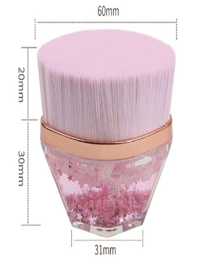 MERCEHIVE High-Density Soft Magic Foundation Brush - Multifunctional Makeup Brush with Portable Case - Image 2