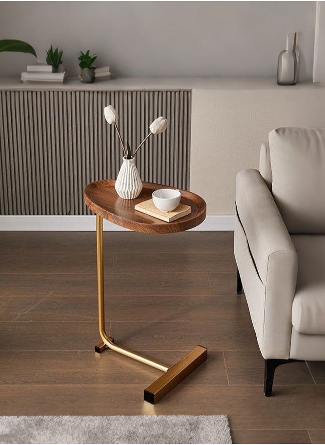 XiuWoo - Sturdy Nordic Style Coffee Table Sofa Side Table End Table For Living Room 45*30*60cm - Image 1