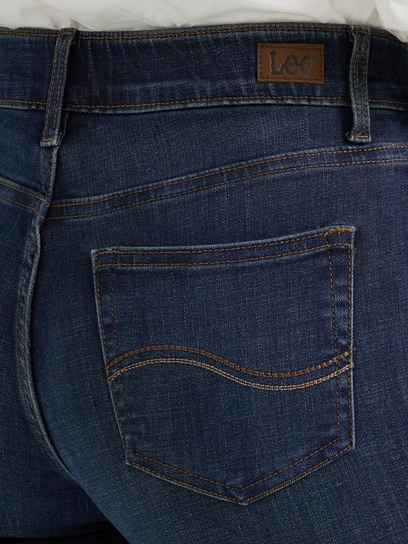 LEE جينز لي للنساء بتصميم بوت كوت مريح للغاية مع حركة مرنة رينغيد 8 متوسط - Image 5
