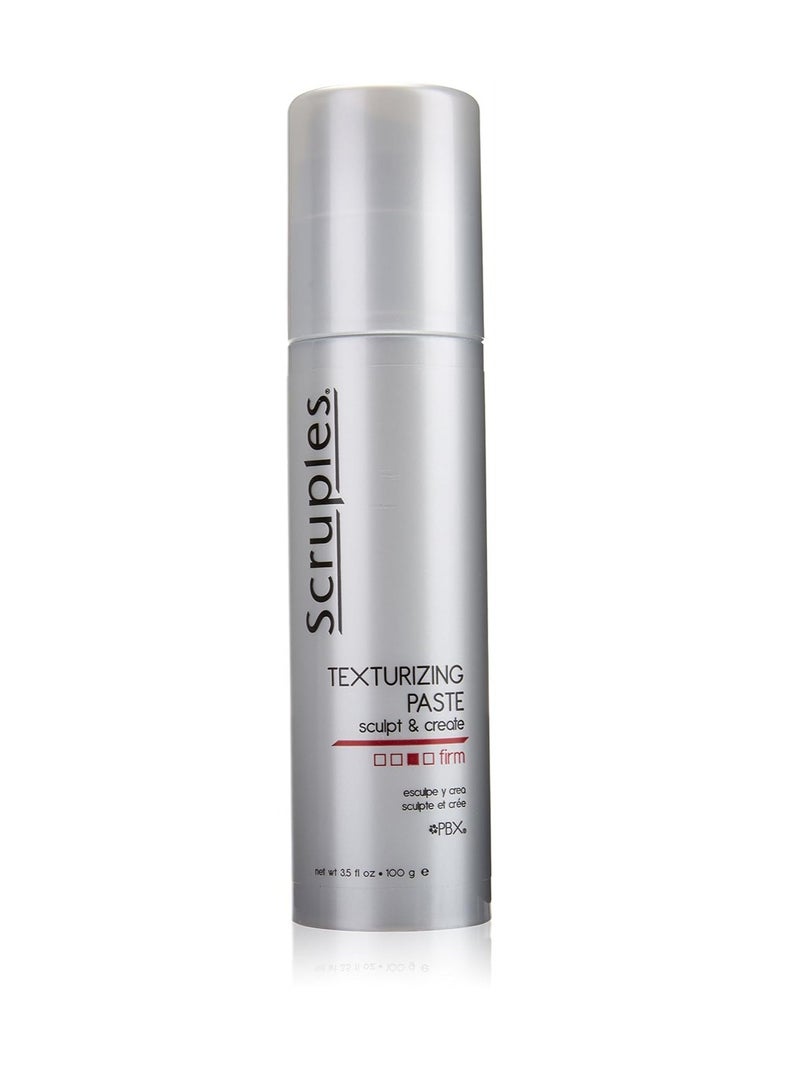 Scruples Texturizing Hair Paste - Creative Sculpting Clay for Extreme Volume - Improves Separation, Control & Hair Texture - Firm + Pliable Hold for All Hair Types (3.5 oz)