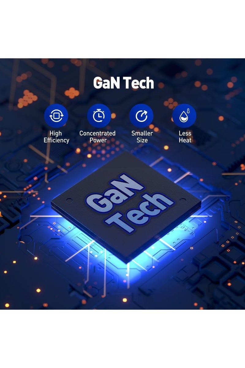 جودا شاحن جداري JODA DICE بقوة 30 واط منفذ تايب سي - اسود في ذهبي - Image 5