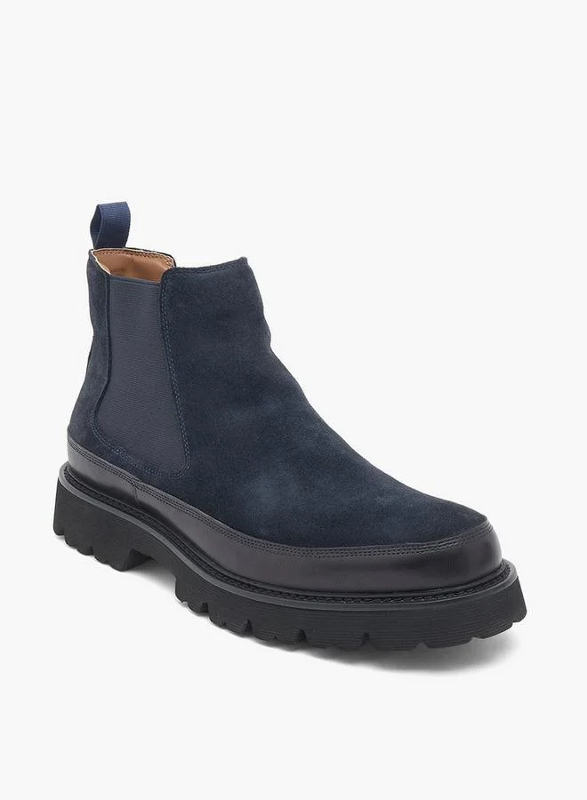 Duchini Men Slip-On Ankle Boots