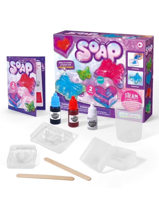 Steam Science Experiment Kit Diy Handmade Volcano Eruption Educational Toys For Children Intellectual Development-Color:Scientific Exploration Soap Experiment-T3508  - Image 1