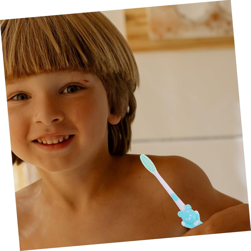 32-Piece Kids Toothbrush Set Boys Toothbrush Soft Bristles Cartoon Animal Design for Boys Girls - Image 5