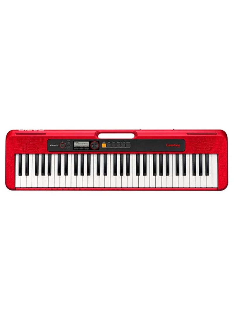 CASIO CT-S200 كاسيوتون 61 مفتاح لوحة مفاتيح محمولة (أحمر) - Image 1
