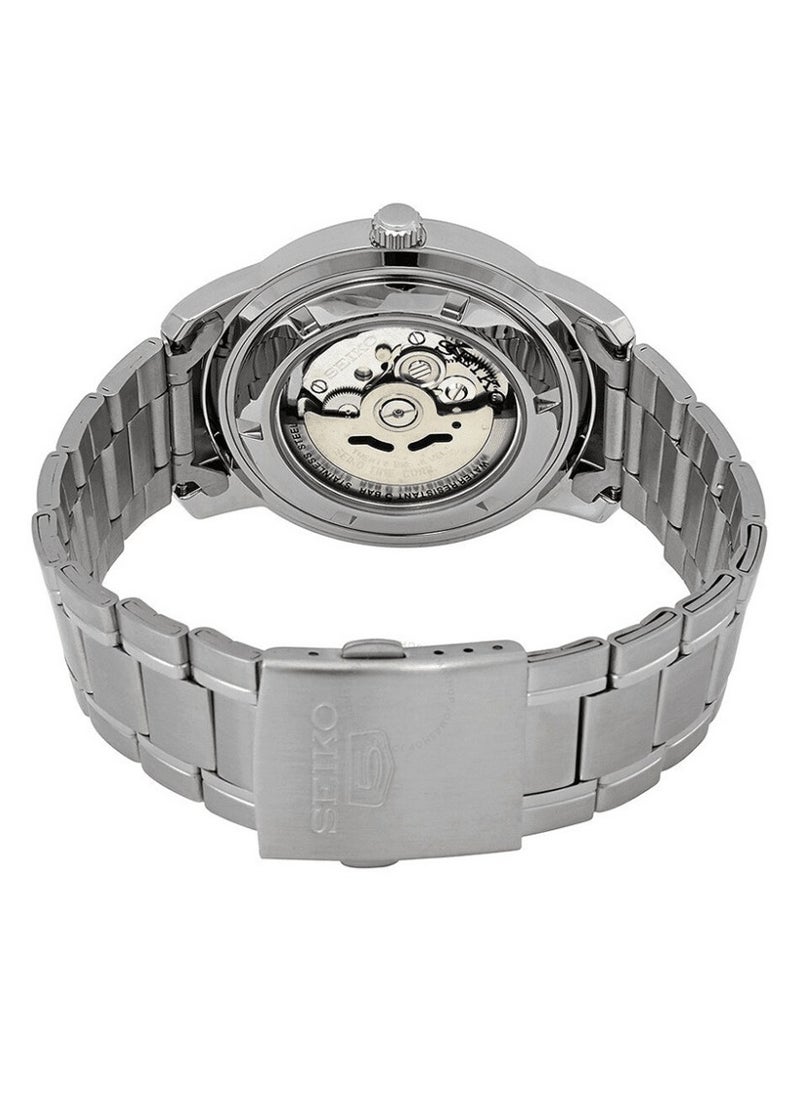 Seiko - Seiko Mens Automatic Watch with Stainless Steel Bracelet and Silver Dial SNKM83K1 - Image 1