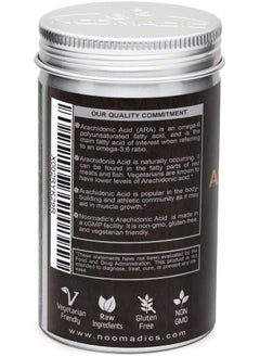 Noomadic Arachidonic Acid (Aa Or Ara), 100 Capsules | 250Mg Each, May Improve Lean Muscle Mass, Power Output And Strength.  - Image 3