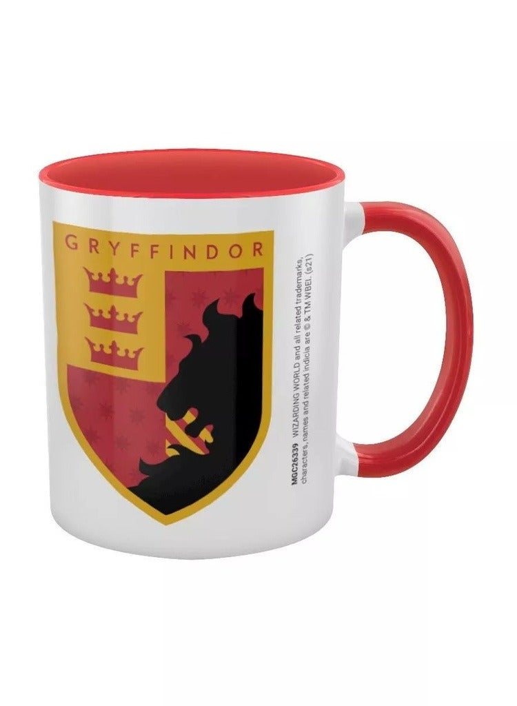 Harry Potter (Gryffindor House Pride) 11oz/315ml Coloured Inner and Handle Ceramic Mug - Image 2