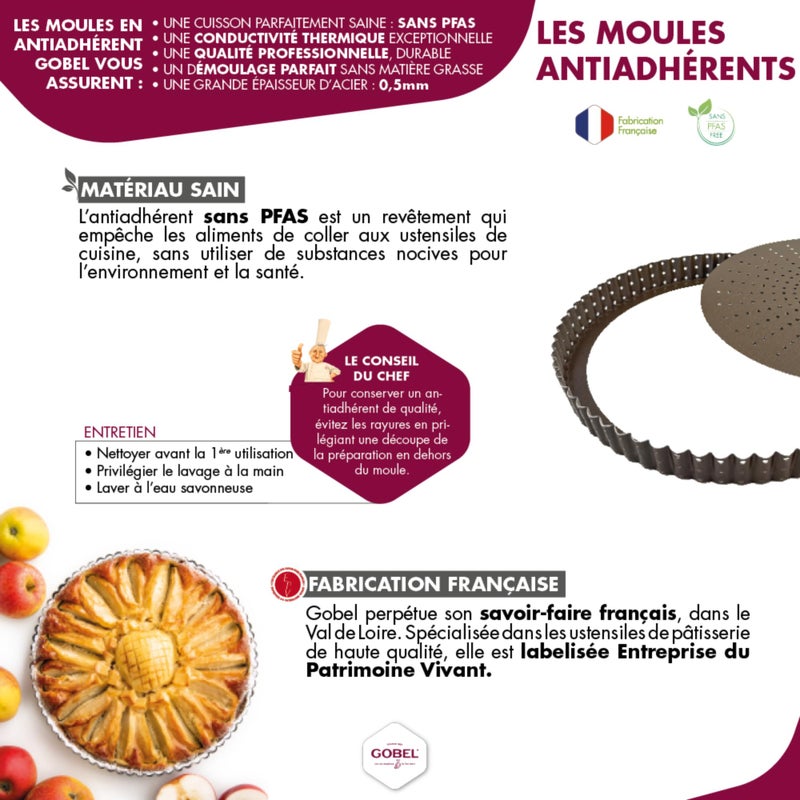Gobel Non-Stick 12 Madeleines Baking Sheet - 9 1/16" x 8 7/8" - Image 5