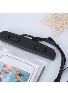 Generic Universal Waterproof Case, Waterproof Cell Phone Dry Bag Compatible for Phone up to 6.7" diagonal, Underwater Phone Pouch for Beach Travel (2 Pack，Black)  - Image 5