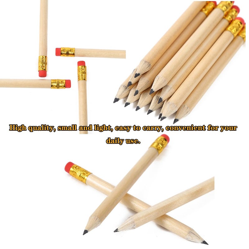 Dancepanda Golf Pencils Bulk,Pre Sharpened Pencils, Mini mall Pencils,Baby Shower Pencils Bridal Shower Pencils Half Pencils(24Pcs) - Image 4