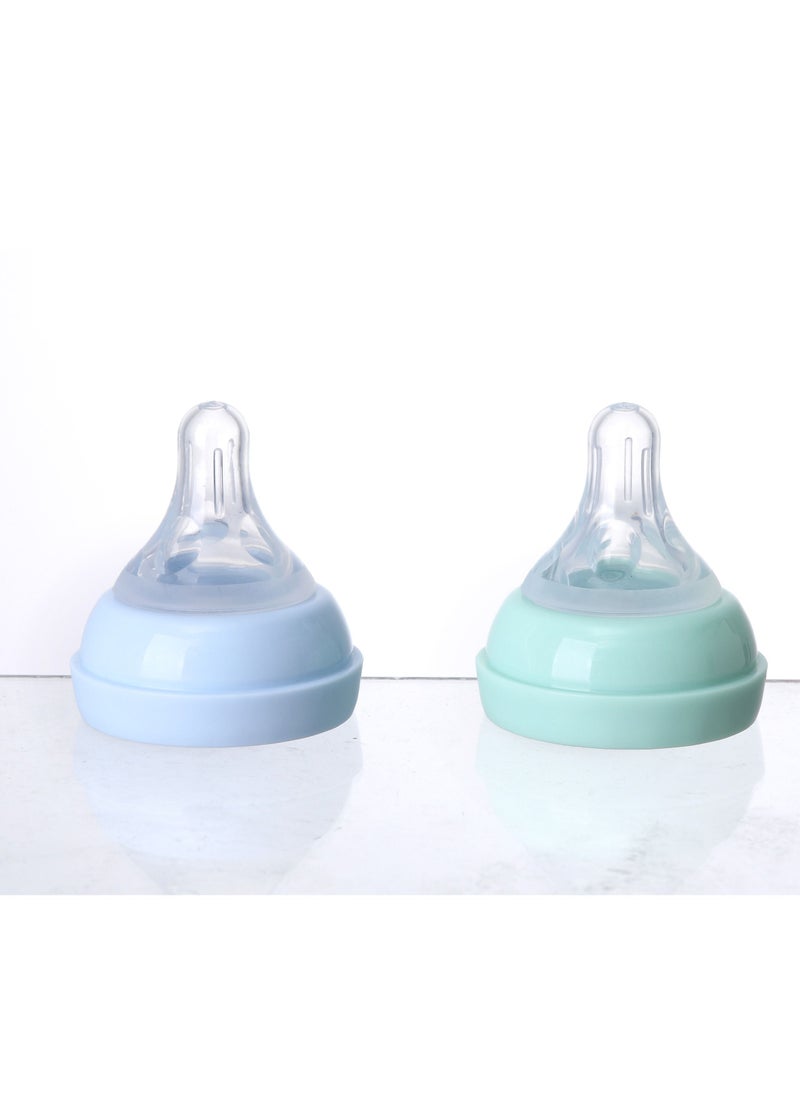 LuQu Glass Feeding Bottle Standard Neck 80ml - Pack Of 2  - Image 5