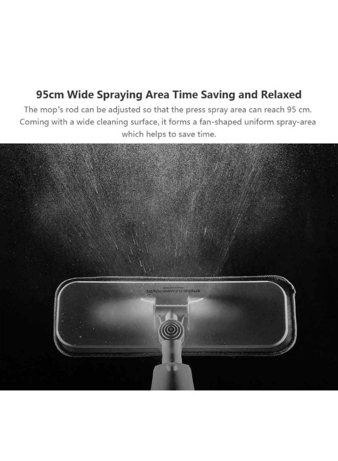 Deerma Tb500 Spray Mop, Wet & Dry Microfiber Mop Head, Handheld, 360-Degree Rotating - Image 4