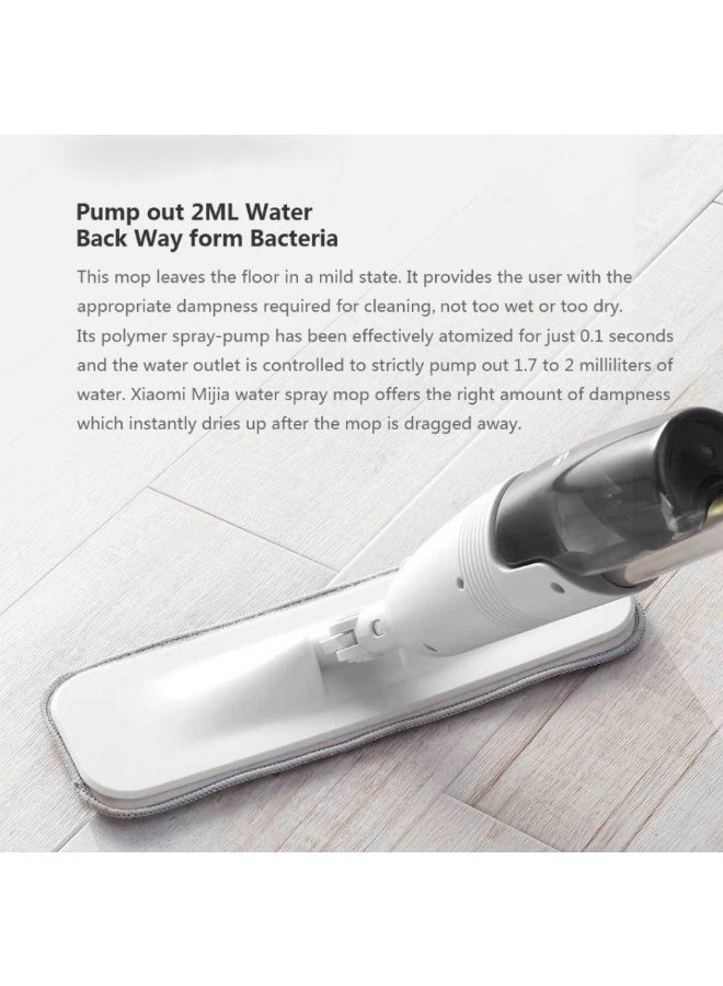 Deerma Tb500 Spray Mop, Wet & Dry Microfiber Mop Head, Handheld, 360-Degree Rotating - Image 5