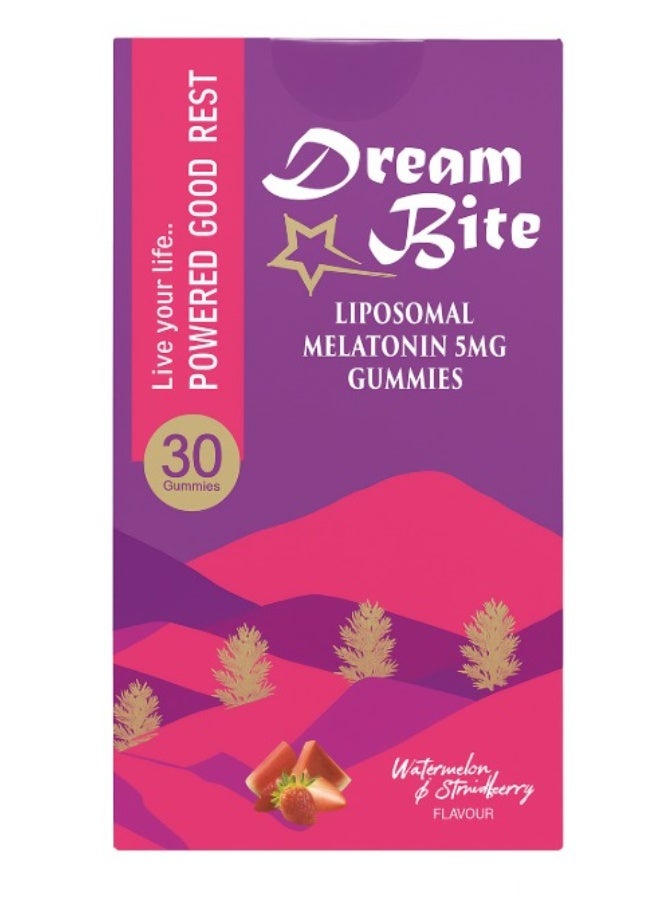 Dream Bite Liposomal Melatonin 5mg Gummies 30'S