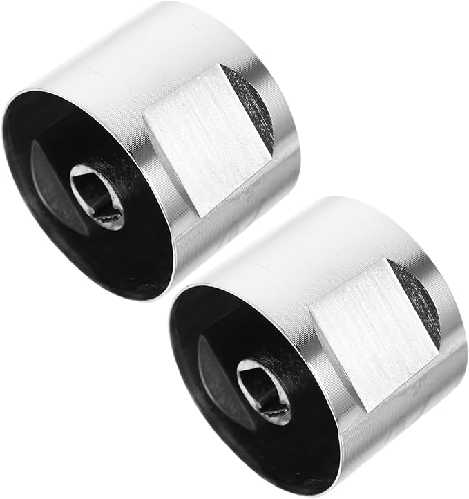 Universal Gas Stove Control Knobs Replacement 2 Pack Stainless Steel Size 3 50X3 50X2 70CM - Image 1