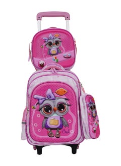 PARAJOHN Parajohn  KiddyGo Character School Bag- Pink  - Image 1