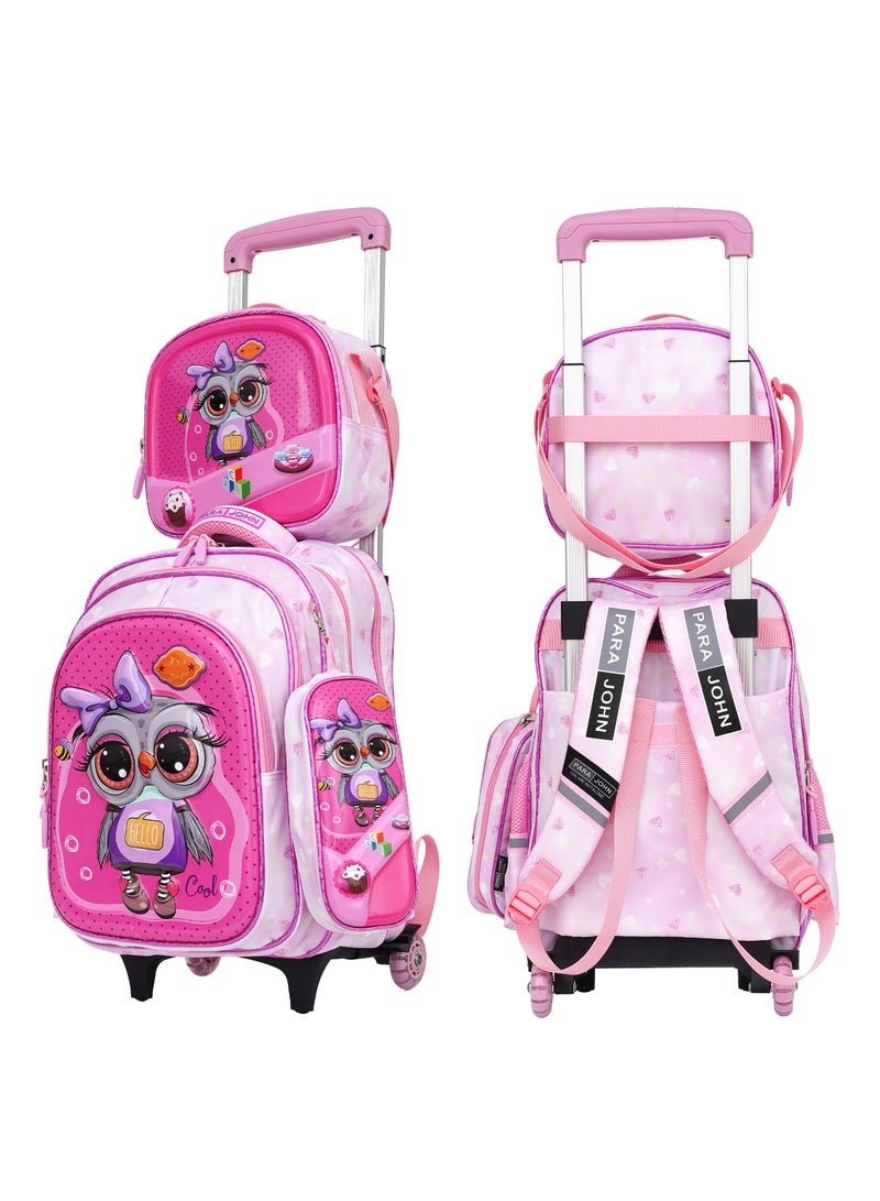 بارا جون حقيبة مدرسية باراجون كيدي جو بشخصيات - وردي - Image 3