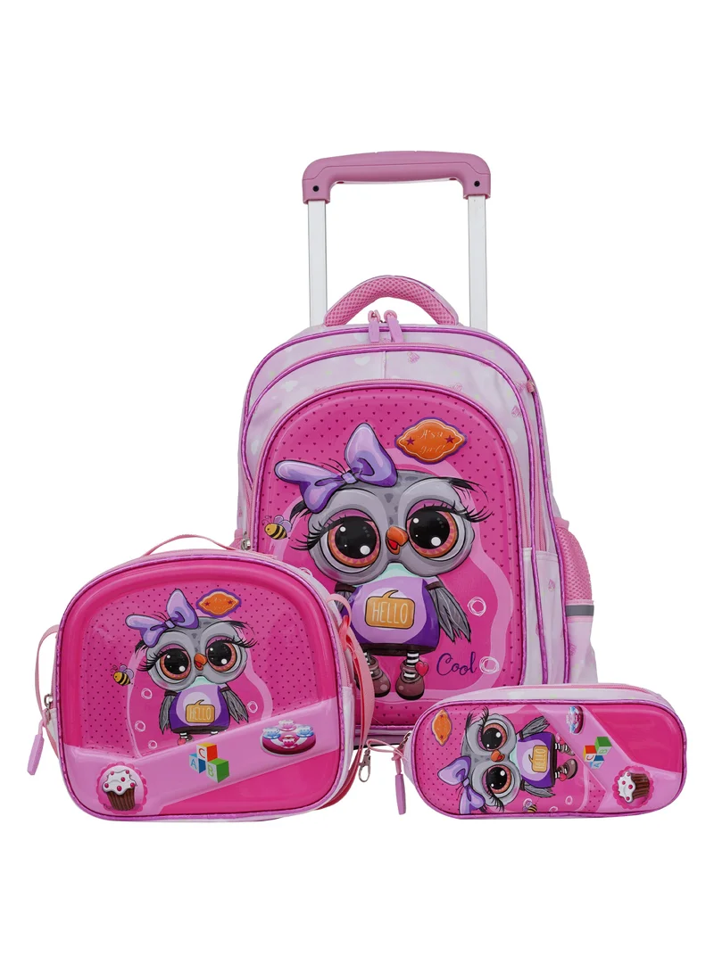 PARAJOHN Parajohn  KiddyGo Character School Bag- Pink