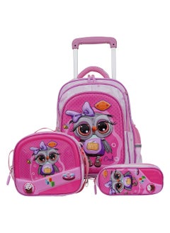 PARAJOHN Parajohn  KiddyGo Character School Bag- Pink  - Image 2