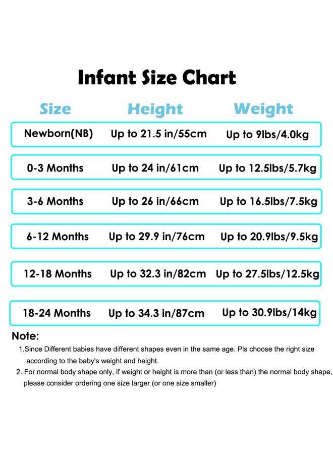 Aablexema Baby Footie Pajamas Zipper - Rayon from Bamboo Infant Footed Pjs with Mittens Sleepwear Jammies, Khaki Yellow, New Born - Image 5