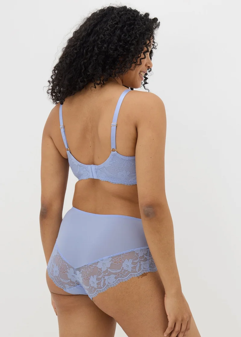 Matalan Blue Lace Midi Briefs