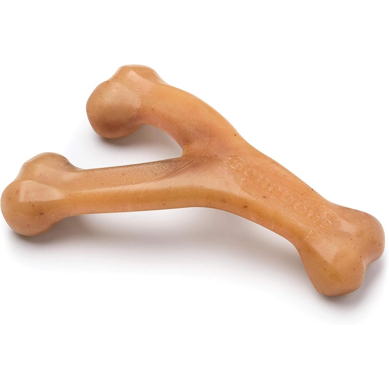 Benebone Wishbone Durable Dog Chew Toy for Aggressive Chewers Real Chicken Made in USA Medium for All Breed Sizes - Image 2