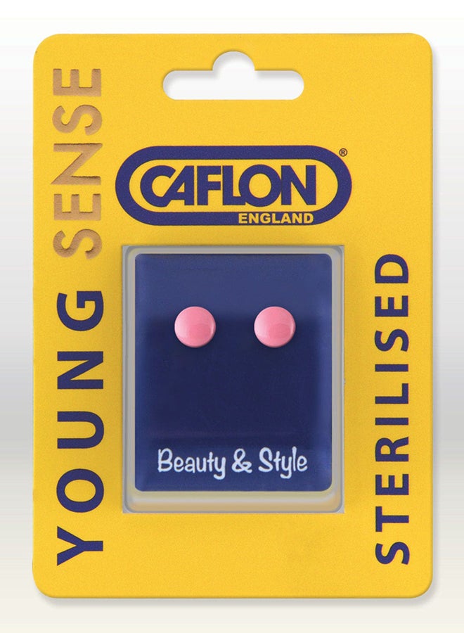 Caflon - Large Button Pink