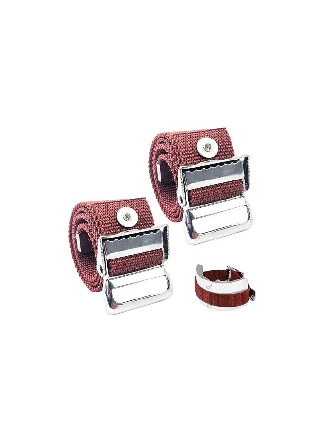 Drywall Stilt Replacement Part Stilts Straps, Leg Band Straps, Nylon Adjustable Leg Fixation Strap Kit, for Street Performance, Home Improvement, High Wall Painting,  for Street Parades(2PCS)  - Image 1