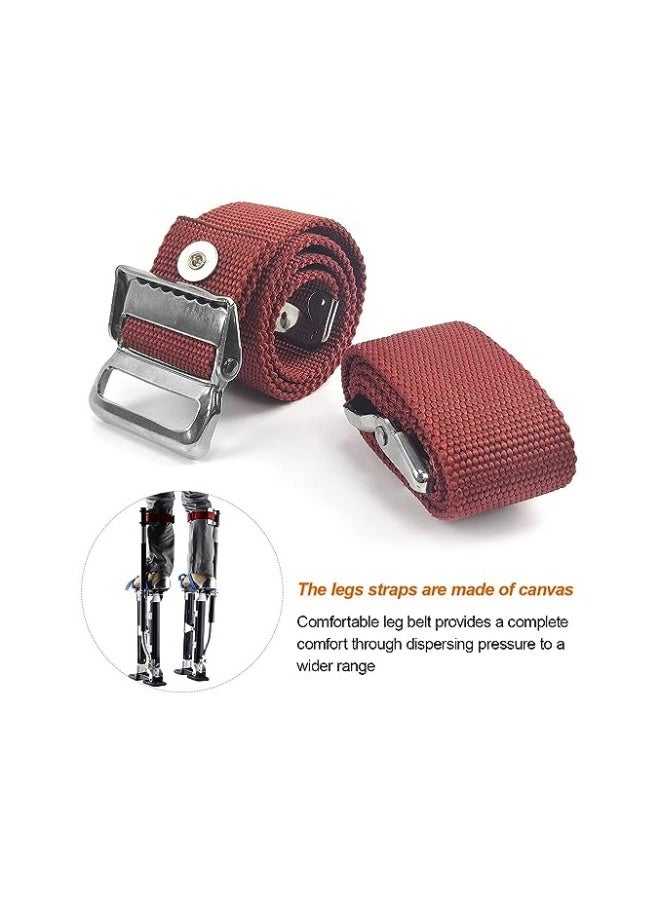 Drywall Stilt Replacement Part Stilts Straps, Leg Band Straps, Nylon Adjustable Leg Fixation Strap Kit, for Street Performance, Home Improvement, High Wall Painting,  for Street Parades(2PCS)  - Image 3