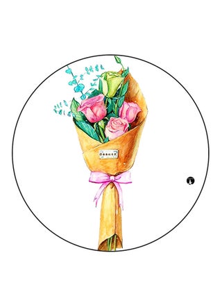 Flowers Printed Mouse Pad  Round  Multicolour - pzsku/Z1988237FB8F0B02CC040Z/45/_/1652028075/0e452f79-43fd-48aa-92cf-23053cfe6973