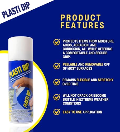 Plasti Dip Multi-Purpose Rubberized Coating - Aerosol - White - Image 3