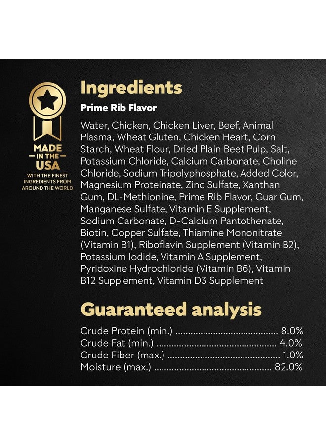 CESAR Adult Wet Dog Food Filets in Gravy Prime Rib Flavor, 3.5 oz. Easy Peel Trays, Pack of 24 - Image 4