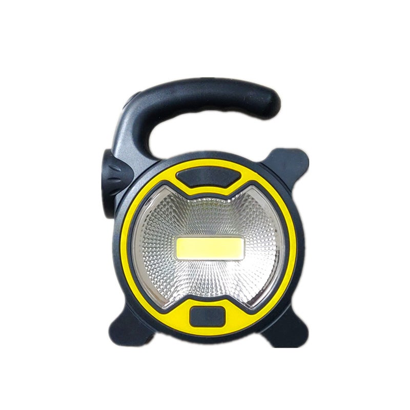 Multifunctional LED Camping Light Portable COB Work Lantern Yellow 