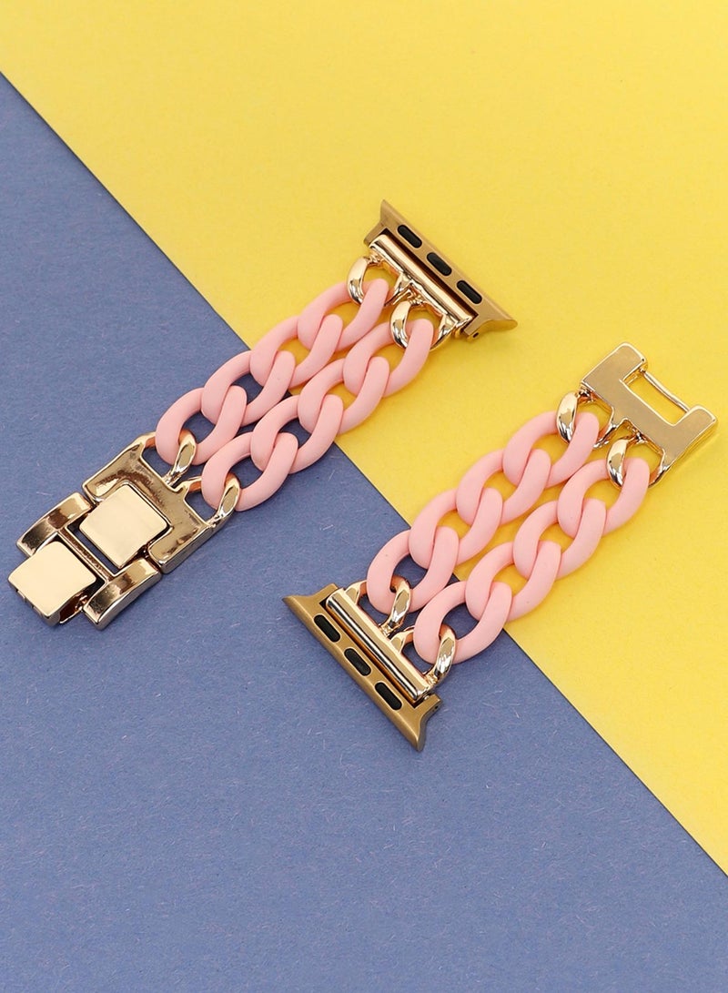 Haute Sauce Solid Acrylic Apple Watch Strap For Women | 42mm/44mm/45mm - Image 1