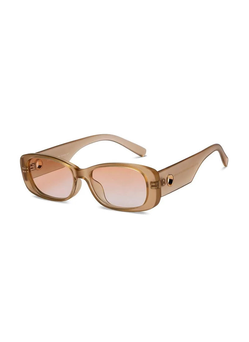 فينسينت تشيس Unisex Polarized Rectangular Sunglasses VC S16342