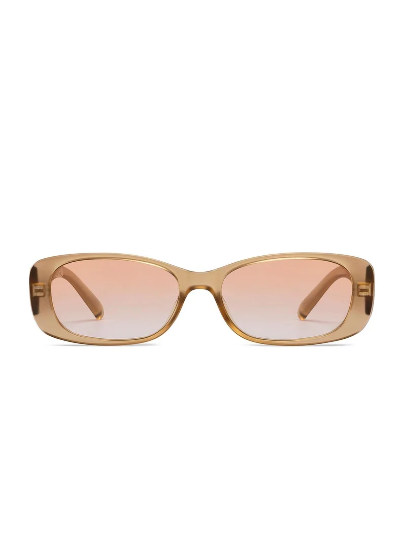 فينسينت تشيس Unisex Polarized Rectangular Sunglasses VC S16342