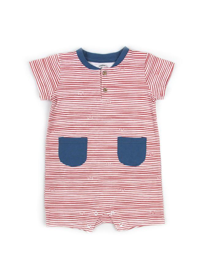 Mothers Choice Pack Of 2 - Printed Short Romper - Image 3