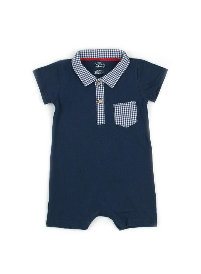 Mothers Choice Pack Of 2 - Printed Short Romper - Image 2