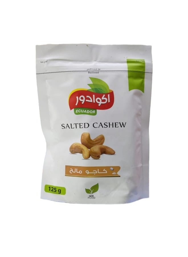 ECUADOR Salty Cashews 125 g