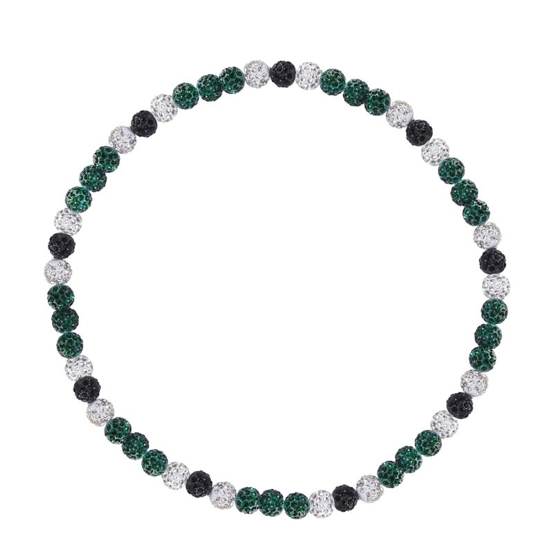 EXPHAIN Athletics Baseball Necklace For Men Women Baseball Team Inspired Beaded Necklace Unisex Rhinestone Discoball Necklaces Jewelry-Gift For Baseball Team Lovers - Image 5