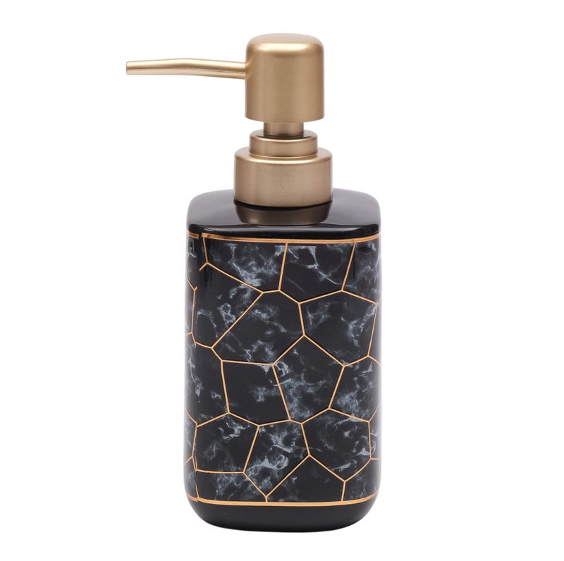 STORE 2508 Store2508 Ceramic Liquid Handwash Soap Dispenser Pump for Bathroom/Kitchen - 250ml (Black) - Image 2
