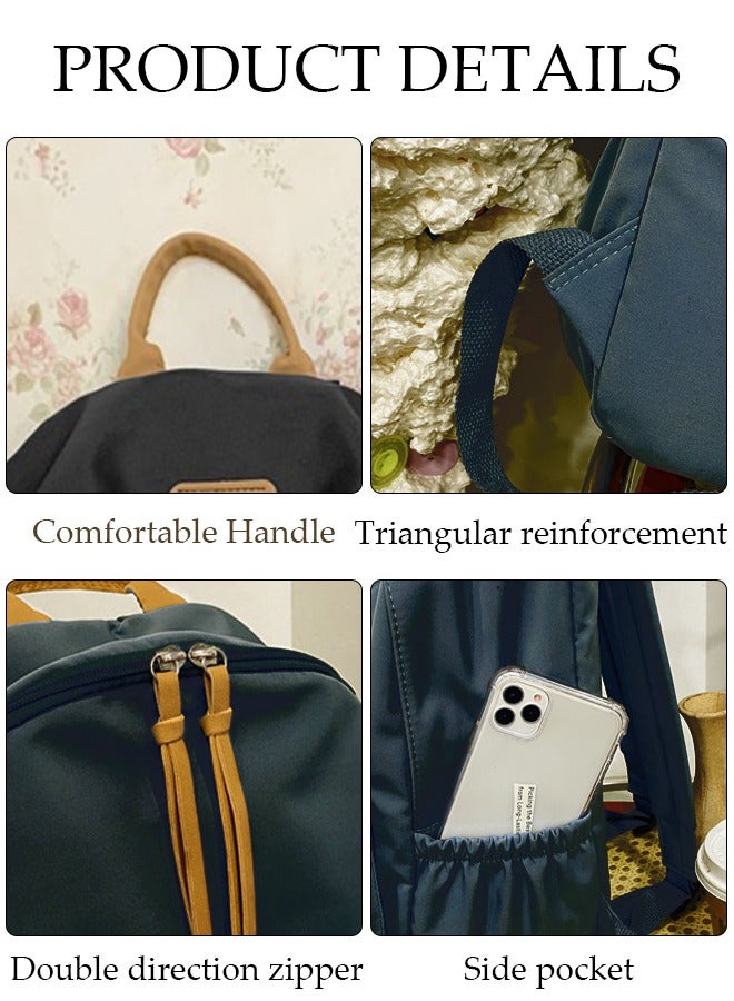 DUNISO حقيبة ظهر مدرسية للأطفال حقيبة كتب مقاومة للماء مع مقصورات للأطفال في سن المراهقة وطلاب المدارس الابتدائية وحقيبة مدرسية للأطفال بسعة كبيرة - Image 3