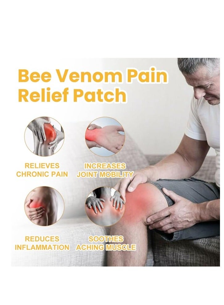 SOUTH MOON 10pcs Bee-Venom Pain Relief Patch, Joint & Bone Therapy Patches, Bee-Venom Joint Therapy Patches, Natural Knee Pain Patch, Joint Relief and Nerve Pain Relief Patches - Image 5