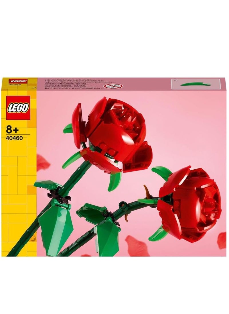 LEGO Lego Roses Building Playset 40460 Building Blocks Toy Set; Flowers Botanical Collection  - Image 2