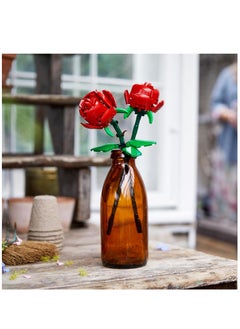 LEGO Lego Roses Building Playset 40460 Building Blocks Toy Set; Flowers Botanical Collection  - Image 5