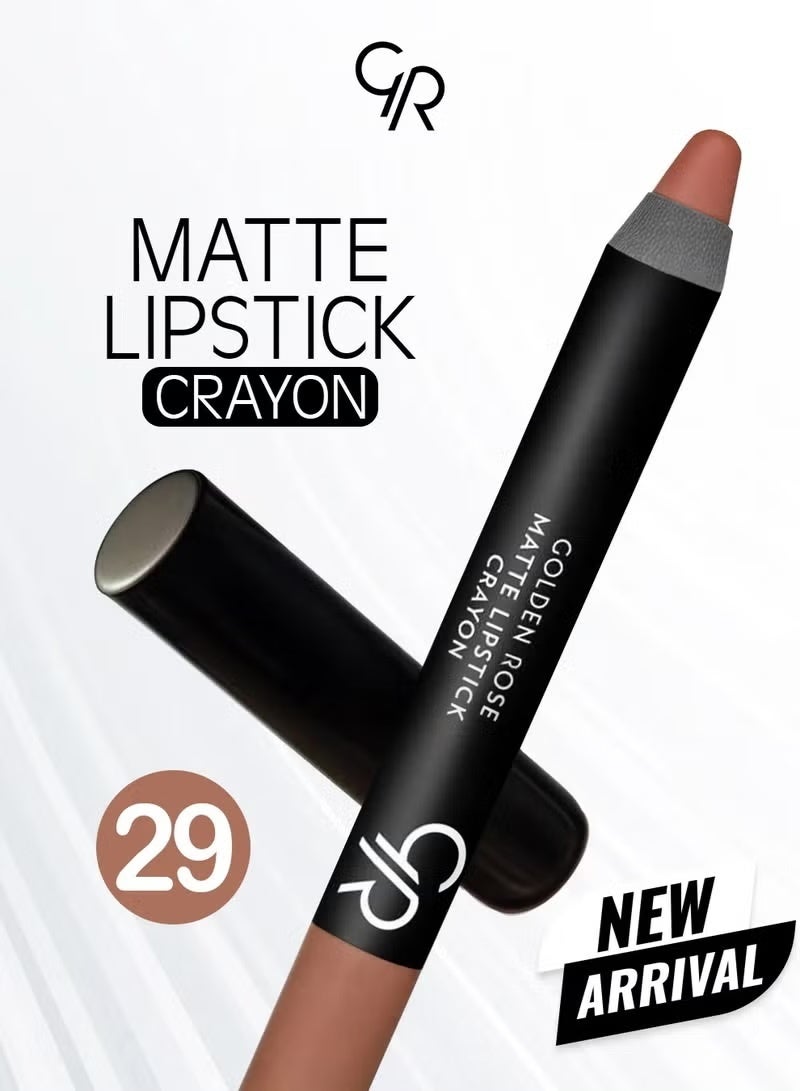 Golden Rose Matte Lip Stick Crayon, No. 29 - Image 1