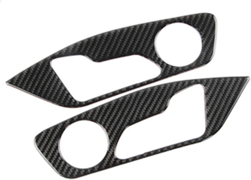 QASULER Carbon Fiber Seat Adjustment Button Covers - Image 1