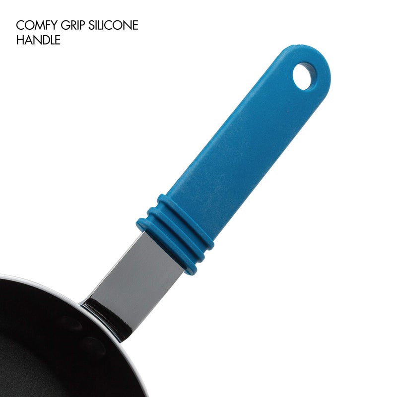 Ecolution Kitchen Extras 5-1/2-Inch Fry Pan, Mini, Blue - Image 3