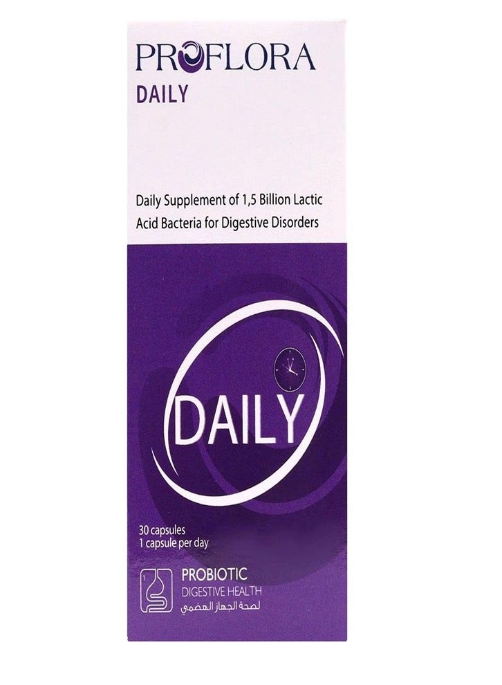 Proflora Probiotic Daily Capsules 30 Pieces